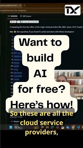 Want to build AI for free Here’s how!