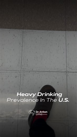 Anton Lima, MD | Doctor | Psychiatry on Instagram: "First of all, follow @dr.antonlima for more evidence-based mental health content. According to the CDC, heavy drinking is defined as more than 14 drinks per week for men and more than 7 drinks per week for women. This level of alcohol use is closely tied to mental health symptoms. Depression, anxiety, trauma, and chronic stress can increase alcohol consumption, while heavy drinking can worsen mood symptoms, sleep quality, impulse control, and l
