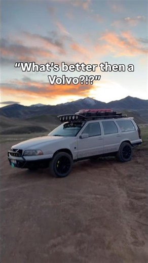 The only thing better than a Volvo… is a lifted v70 R! #v70r #automobile #offroad #volvo #lifted
