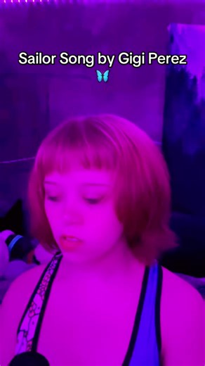 oh, won’t you kiss me on my mouth and love me like a sailor? 🦋 Song by Gigi Perez Don’t copyright me. #fypシ #4u #fypシ゚viral #fyp #foryou #singing #gigiperez #sailorsongcover #dontcopyrightme #sailorsonggigiperezcover #foryourpage #singersoftiktok
