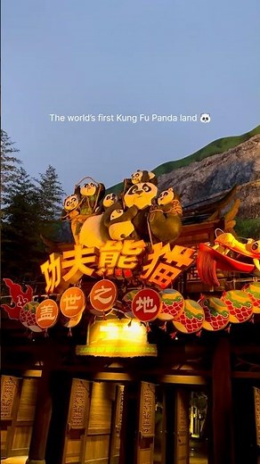 The World’s First Kung Fu Panda Land | Universal Studios Beijing, China