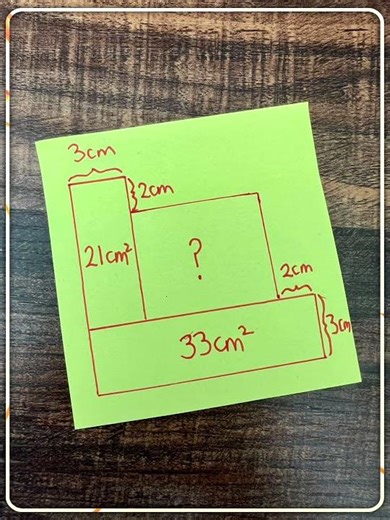 Area problem #8. A fun, maths area problem. Give it a go! Can you do it?