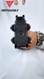 Motowolf motorcycle riding phone holder. #Motowolf #MOTOWOLF #MotorcycleGear #motorsport | Foshan Motowolf Technology Co., Ltd.