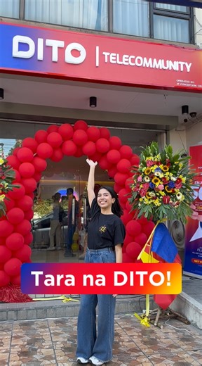 New DITO store unlocked! 🔓 Tara na sa pinakabagong DITO store sa 📍 Sto. Domingo, Angeles City, Pampanga! 🏃 Maraming pwedeng gawin DITO: ✅ Buy DITO SIM Starter Pack ✅ Top up Load ✅ Apply for a DITO FLEXPlan ✅ Apply for DITO Home WOWFi #KayaDITO #DITOTelecommunity Per DTI Fair Trade Permit No. FTEB-229768 Series of 2025. Per DTI Fair Trade Permit No. FTEB-239209 Series of 2025. Per DTI Fair Trade Permit No. FTEB-228739 Series of 2025. | DITO Telecommunity