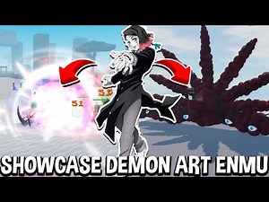 SHOWCASE DEMON ART DO ENMU PROJECT SLAYERS! ROBLOX