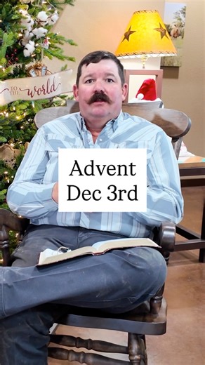 Advent Night 3 — Isaiah 11:1–10 🌟 The Root of Jesse… the promised Messiah… the peace only Jesus can bring. The world won’t always be this broken — He’s coming again. 🙏✨ #advent #scripture #isaiah11 #keepprayin #jesusiscoming | Bar 7 Ranch