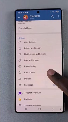 how to make folder in telegram