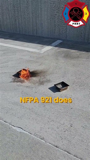 Flame Color: Temperature Indicator for Fire Investigators #shorts