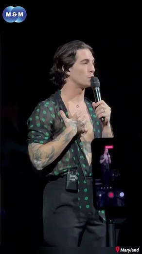 Damiano David sings “Solitude” | Tour Finale | Silver Spring 2025🇺🇸