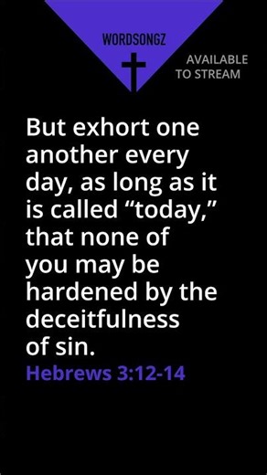 Hebrews 3:12-14 – Scripture Song (Bible Verse Song) #shorts