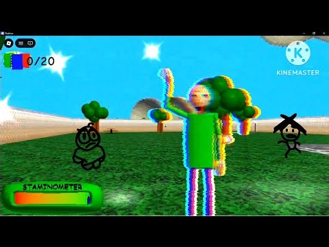 20 NOTEBOOKS?!![Baldi's basics remake][roblox]