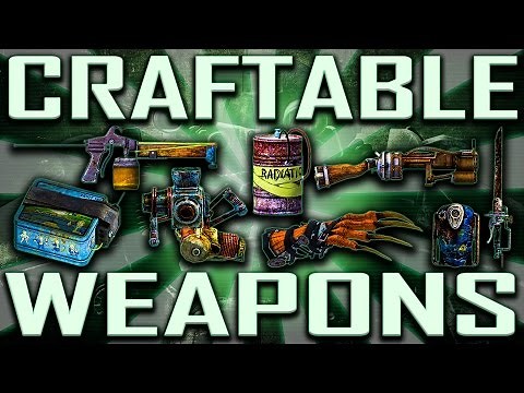 Craftable Weapons - Fallout 3 (Includes DLCs.. Well, it would)