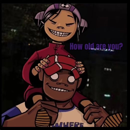 Noodle from Gorillaz: Time Flies and Birthdays Missed