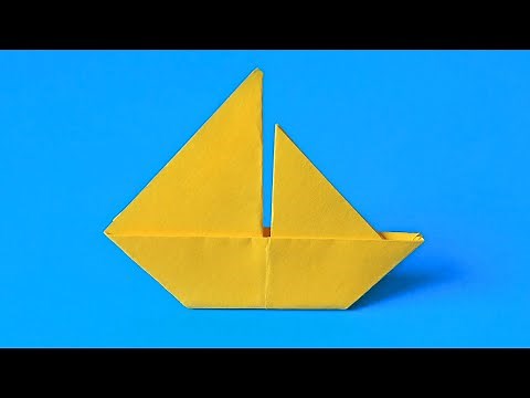 Jak Zrobić Łódkę Z Papieru ⛵ Łódka Origami || How to make Paper Boat