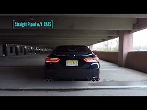 Straight Piped VS. Magnaflow Catback | Camry XSE V6 Sound Comparison!