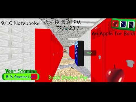 Baldi's Basics New School Opening Remastered | Throwback Style Gameplay