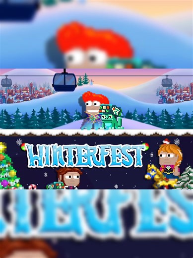 Winterfest in Holiday Haven: New Growtopia Items!