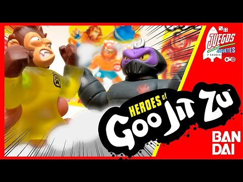 Goojitzu Heroes Scorpius y Simian Bandai Mexico Unboxing ► Juegos Juguetes y Coleccionables