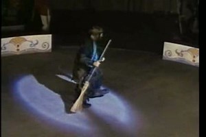 emmett kelly - Caught sweeping up the light