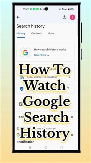 How To Watch Google Search History | #viral #search #history #tech #shortsfeed #tricks #mrhacker #yt