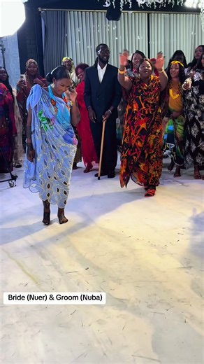 Love is Beautiful: Bride (Nuer) & Groom (Nuba)