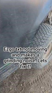 Ezgo TXT has a bad brake hub. Lets fix it.