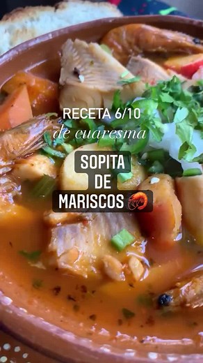 Receta de Sopa de Mariscos Mexicana