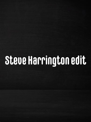 Steve Harrington Edit! #fyp #strangerthings #steveharrington