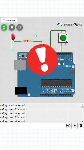 Hardawre interrupts example! #arduino #arduinoproject #arduinotutorial #arduinouno #arduinoprojects