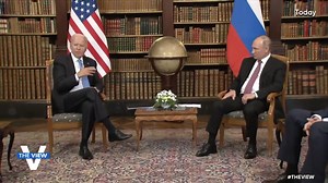 32K views · 559 reactions | WHAT’S AT STAKE IN BIDEN & PUTIN MEETING? The co-hosts weigh in on Pres. Biden’s high-stakes summit with Russian Pres. Putin in Switzerland amid rising tensions over allegations of Russian election meddling, cyber terrorism, and human rights violations. abcn.ws/3gt9u5i | The View | Facebook