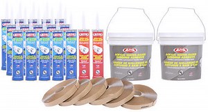 Alpha Systems Superflex RV Roof Membrane with Installation Kit - Gray - 25' x 9-1/2' Alpha Systems R