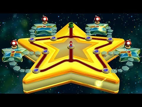 New Super Mario Bros. U Deluxe Walkthrough World 9 - Superstar Road (All Star Coins)