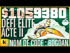 💰1 059 380 $💰DÉFI ÉLITE RELANCER EN ILLIMITÉ À 2 🤑 Braquage Acte II ✅ 100% RÉUSSITE ✅ GTA5 Online