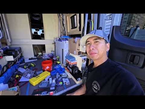 Another Full Day of Van Electrical Setup