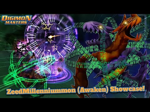 DMO ZeedMillenniummon (Awaken) Stats & Skills Showcase! - Digimon Masters Online