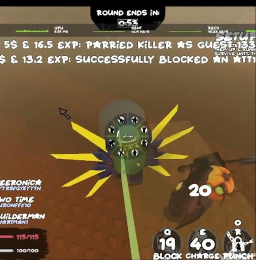 rawr x3 (/j) #forsaken #roblox #pizzatower #taunt #skillissue