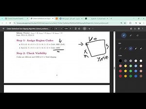 Cohen-Sutherland Line Clipping Algorithm