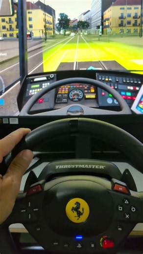THRUSTMASTER T98 STEERING WHEEL FOR PS5 CITY TRANSPORT SIMULATOR 2026 BUS AND TRAM