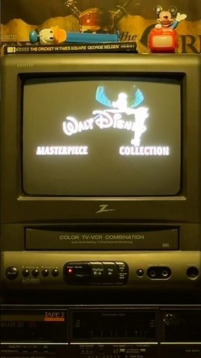 Disney Masterpiece Intro (1996) on VHS | Opening Graphic