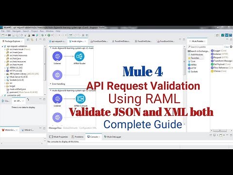 Mule 4 - API Request Validation Using RAML