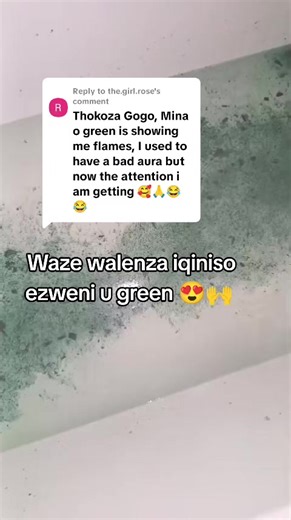Waze walenza iqiniso ezweni u green 😍🙌