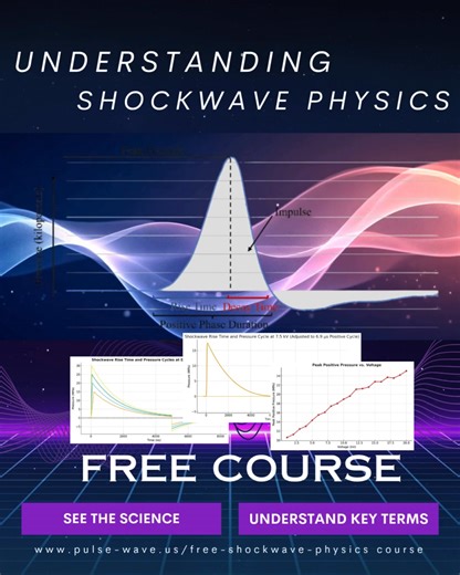 Are you tired of the run around in the Shockwave Industry? Take our FREE Shockwave Physics Course and finally understand the key terms, key measurements, and finally break through the noise. Get your FREE Shockwave Physics Course NOW! www.pulse-wave.us/free-shockwave-physics-course #shockwavetherapy #FocusedShockWave #FocusedShockwaveTherapy | Pulse Wave USA