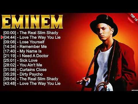 Top Hits Eminem Mix 2023 - Best of Eminem Hits Playlist - Nonstop Eminem Songs 2023