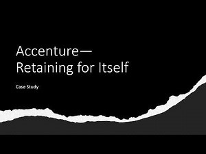 chapter 05 Accenture Retaining for itself case study