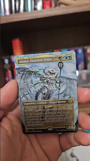 Atraxa, Praetor's Voice Metal Engraved MTG Card