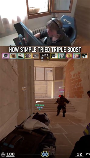 HOW S1MPLE TRIED TRIPLE BOOST