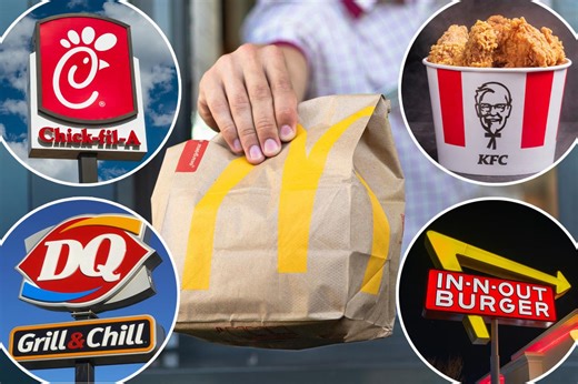 The fast food chains most notorious for screwing up orders