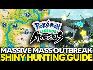 Ultimate Massive Mass Outbreak Shiny Hunting Guide in Pokemon Legends Arceus V1.1.0