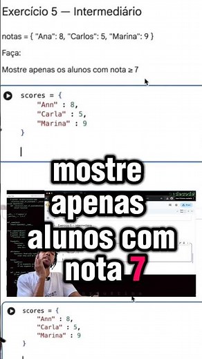 Avaliando estudantes com Python, Lista e Dicionário