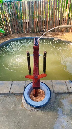 Peaceful Sunrise 🌅 Corn Grinding & Water ASMR 🌿💧 Calm Morning Vibes #Shorts